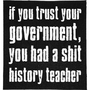 Shit history Teachers Patch