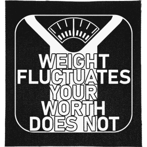 Weight Fluctuates Patch