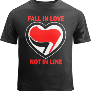 Fall in Love Not in Line Shirt