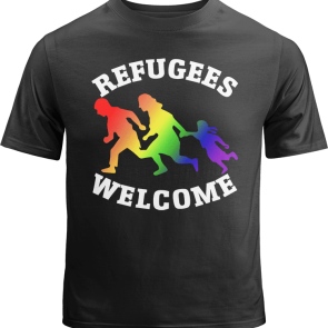 Queer Refugees Welcome Shirt