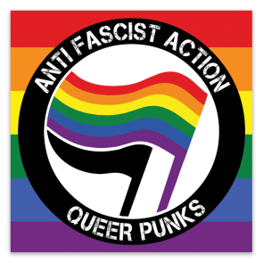 Antifa Queer Punks Stickers