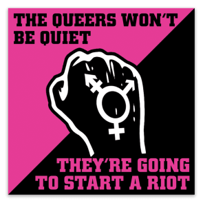 Queers Won't be Quiet Stickers